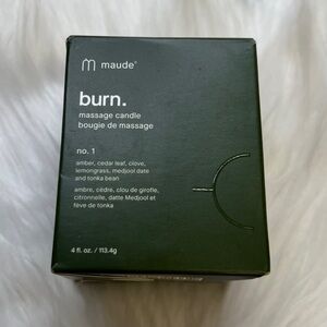 Maude Burn Massage Candle no. 1